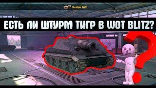 ШТУРМ ТИГР В WOT BLITZ ? Фейк или правда ?