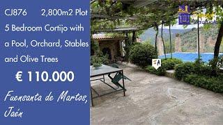 5 Bedroom Cortijo + Pool, Orchard, Stables & Land Property for sale in Spain inland Andalucia CJ876