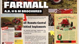 The IH Farmall A, B, H & M Tractors