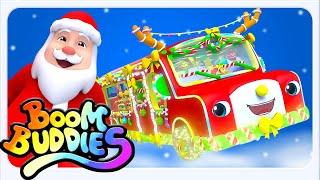 Boom Buddies ล้อคริสต์มาสบนรถบัส + เพลงคริสต์มาสเพิ่มเติม และการ์ตูนสำหรับเด็ก