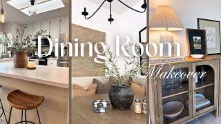 || Dining Room Makeover || Budget Friendly Refresh || Styling My New Favorite Decor Pieces ||