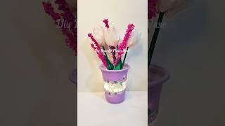 How to make a Beautiful Vase at Home | DIY Vase Painting