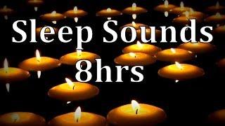 8hrs "Natural Rain Sounds" with of Floating Candles "Get to Sleep Fast"