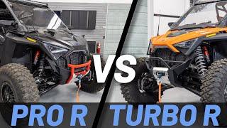 PRO R VS TURBO R - SHOP TALK EP. 9 | POLARIS OFF-ROAD VEHICLES