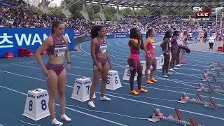 Women's 100 Metres Paris 2024 Diamond League.