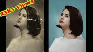 How To Restore and Repair Old Damaged Photo In Photoshop | Colorize Black and White Photo |