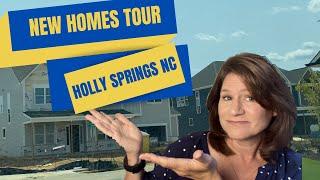 NEW homes MODEL tour HOLLY SPRINGS NC