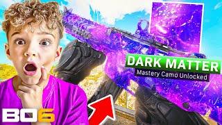 #1 KID UNLOCKING DARK MATTER CAMO IN BLACK OPS 6