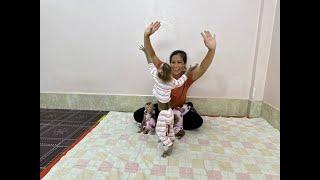 Mom & Brother Sovan Feel Very Excited & Enjoyable Dancing Together, So Beautiful!!