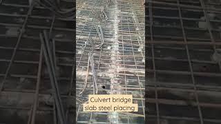 slab steel placing