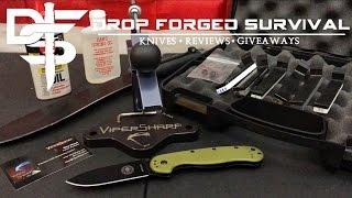 King of Knife Sharpeners - Vipersharp V2 Professional Knife Sharpening System