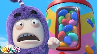 The HUGE Gumball Machine! | Oddbods | Funny Cartoons for Kids | Moonbug Kids Express Yourself!