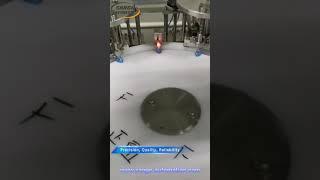 Cam Rotary Indexing Table for Nail Polish Liquid Filling Machine by Sango Automation