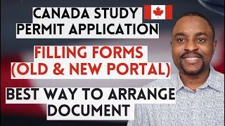 How To Apply For Canada Study Permit |Filling Application Forms & Arranging Documents |Proof of Fund