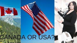 Where To Live Canada Or United States ? By canadadarshan1000