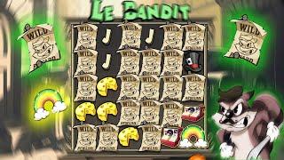 THE BEST FEATURE SPIN WE HAVE EVER SEEN ON LE BANDIT!!! CRAZY WINS!!!!