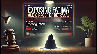   Audio Proof: Fatima Zahrae Kharbouch Withholding My Belongings & Demanding Forced Divorce  03/24