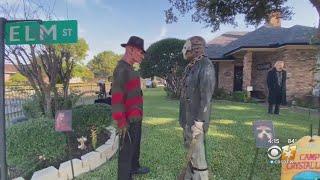 Rowlett Family Creates Horror Characters From Scratch For 'Nightmare' Halloween Display