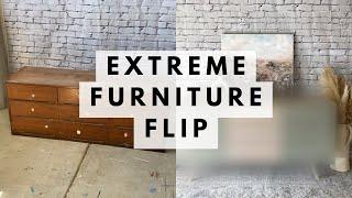 Flip this Abandoned MCM Dresser with Me! // Furniture Flipping for Profit