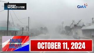 Unang Balita sa Unang Hirit: OCTOBER 11, 2024 [HD]