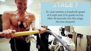 What happens during a cardiac stress test?