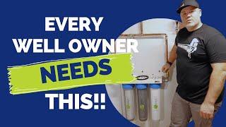 EVERY WELL OWNER NEEDS THIS | NuvoH2O Manor Trio System fixes many common well water issues.