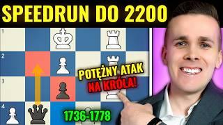 Wypróbowałem OSTRE gambity! Agresywne szachy – Speedrun szachowy do 2200 #16 Michał Kanarkiewicz