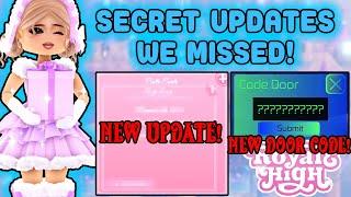 New Secret Updates We Missed In Royale High (Glitterfrost Updates)