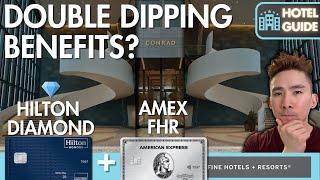 Amex Platinum Fine Hotels and Resorts Double Dipping Benefits + Hilton Diamond Status? How To Book