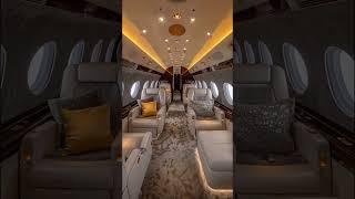 Inside Private Jet #privatejet #millionaire #billionaire #rich #richlifestyle #jet #richlife #wealth