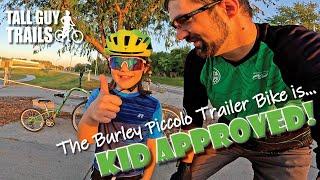 Burley Piccolo Kids Trailer Bike Review & Ride