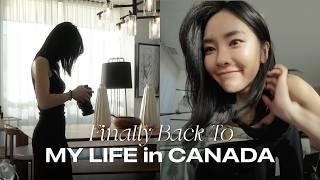 드디어 돌아온 캐나다, 본업에 충실하는 일상 브이로그 | Finally Back to My Life in Canada