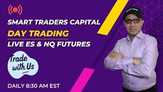 Watch Live Futures Trading – ES & NQ Bookmap Order Flow | Daily Edge at 8:30 AM EST June 13