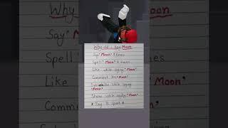 Why I said moon? #song #fun #writing #art #shorts