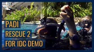 PADI IDC - Rescue Exercise 2 Demo