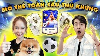 CrisDevilGamer và Mai Quỳnh Anh mở thẻ toàn cầu thủ khủng