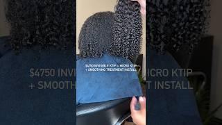 Invisible KTips + Smoothing www.HoustonExtensions.com Treatment #ktips #houstonhairstylist