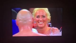 Tyson Fury sings to his beautiful wife