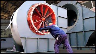 Amazing Marine Centrifugal Fan Making Process! Impressive Factory！