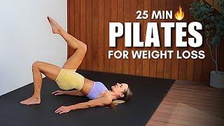 25 MIN PILATES WORKOUT FOR WEIGHT LOSS | Full Body At Home Pilates