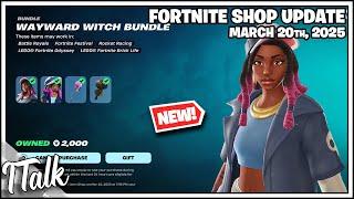 *NEW* THE INCREDIBLES ARE BACK & WAYWARD WITCH BUNDLE! Fortnite Item Shop [March 20th, 2025]