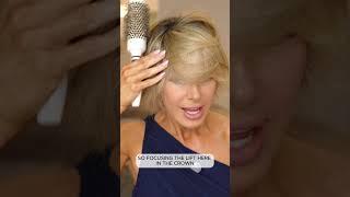 The secret to full voluminous hair #hair #lifeover50 #dominiquesachse