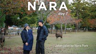 JAPAN TRAVEL VLOG | Day trip to Nara from Kyoto & trying famous mochi Nakatanidou