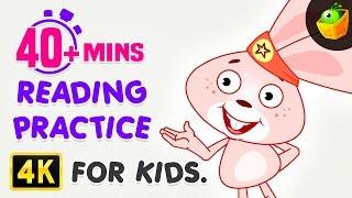 Reading Practice For Kids | 40 Mins Compilation | Rebus Stories | Lily's Easy to Read