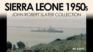 Archive footage of Sierra Leone in the 1950s | 8mm home movie film | A0395