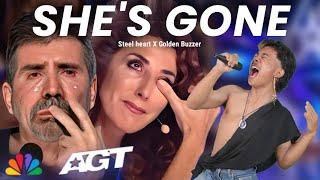 Golden Buzzer : All the judges criying when he heard the song She's Gone with an extraordinary voice