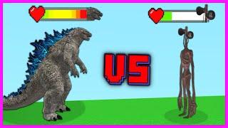 GODZILLA VS SIREN HEAD!  - Minecraft