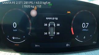 2024 Hyundai Santa Fe Acceleration