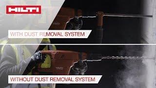 INTRODUCING the Hilti Portfolio of Dust Removal Solutions