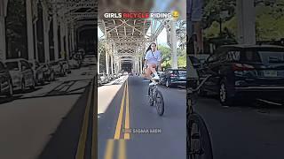 Girls vs Boys Bicycle Riding ️#sigma​ #sigmamale​ #sigmarules​ #trollfaceedit​ #aura​ #ytshorts​